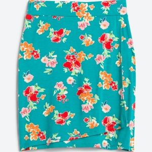 Loveappella Thalia Faux Wrap Skirt